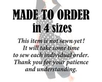 Retro 50s Smock (Daisies and Pin-dots in Pink) hostess apron, H-back style doesn't touch the neck, handmade after order XS to 5X Plus Size