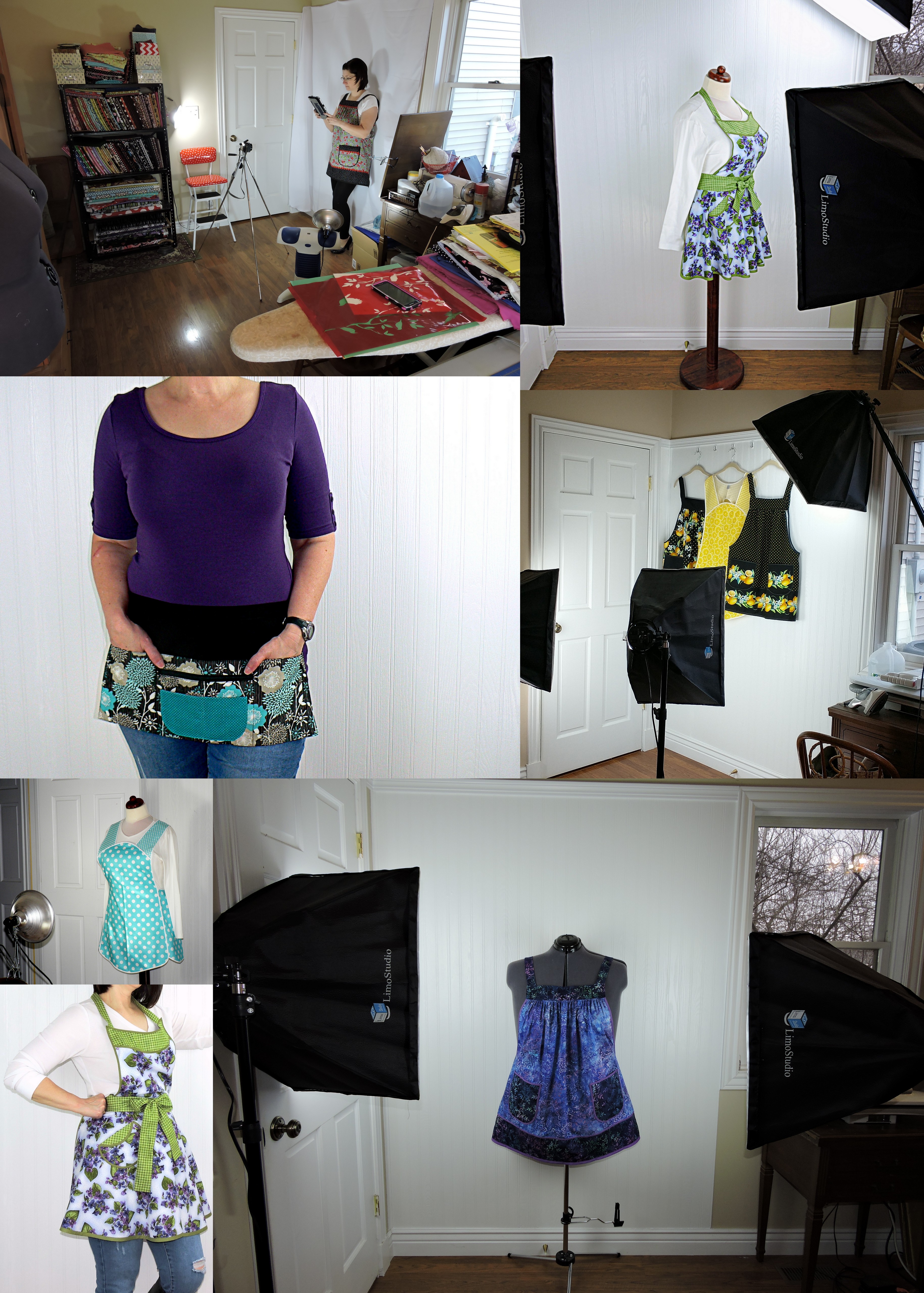 Product Photography, dedicated photo studio corner, Laurie's Gifts