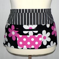 Lil Plain Jane Multi-Pocket Apron with zipper money pocket, great for vendors, teachers, photographers, waitress, LAST ONE made-to-order