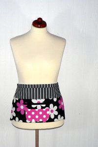 Lil Plain Jane Multi-Pocket Apron with zipper money pocket, great for vendors, teachers, photographers, waitress, LAST ONE made-to-order