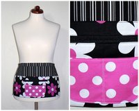 Lil Plain Jane Multi-Pocket Apron with zipper money pocket, great for vendors, teachers, photographers, waitress, LAST ONE made-to-order