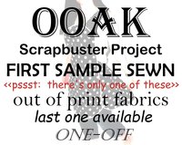 Paris Toile with Poppies Scrapbuster Pinafore Apron with no ties, relaxed fit smock with pockets, ready to ship fits L/XL/2X, SHIPS FAST