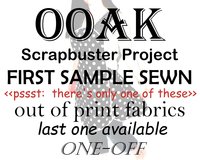 Totally Tartan Plaid Pinafore with no tie, relaxed fit smock with pockets, holiday apron for baking OR hosting, fits L/XL/2X, ready to ship