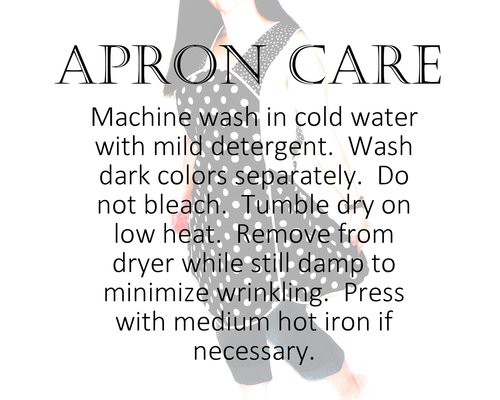 XS to 5X Red Gingham and Aqua Cherry Dot Pinafore with no ties, relaxed fit smock with pockets, retro baking apron