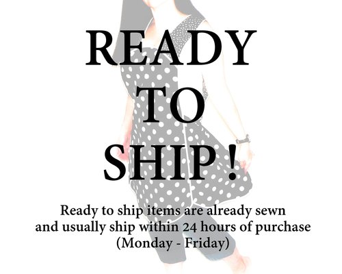 SHIPS FAST ~ Purple Catfinity Pinafore Apron with no ties, relaxed fit smock apron with pockets, Smallest Size (fits XS-S-M) ready to ship